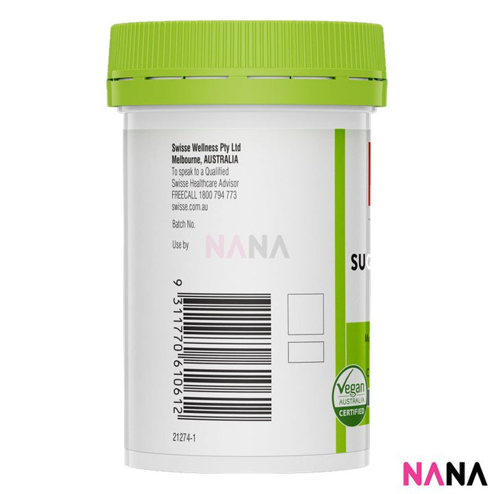 Swisse Ultiboost Sugar Metabolism+ Energy 90 Film Coated Tablets - NANA MALL