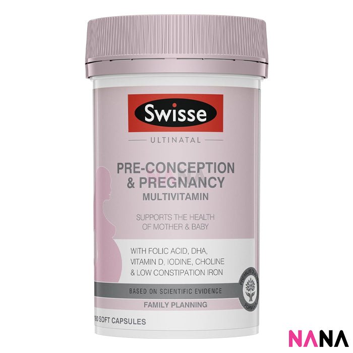 Swisse Ultinatal Pre - Conception & Pregnancy Multivitamin 180 Tablets - NANA MALL