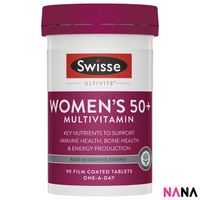 Swisse Ultivite Multivitamin Couple's Pack for Men & Women 50+ (90 Tablets + 90 Tablets) - NANA MALL