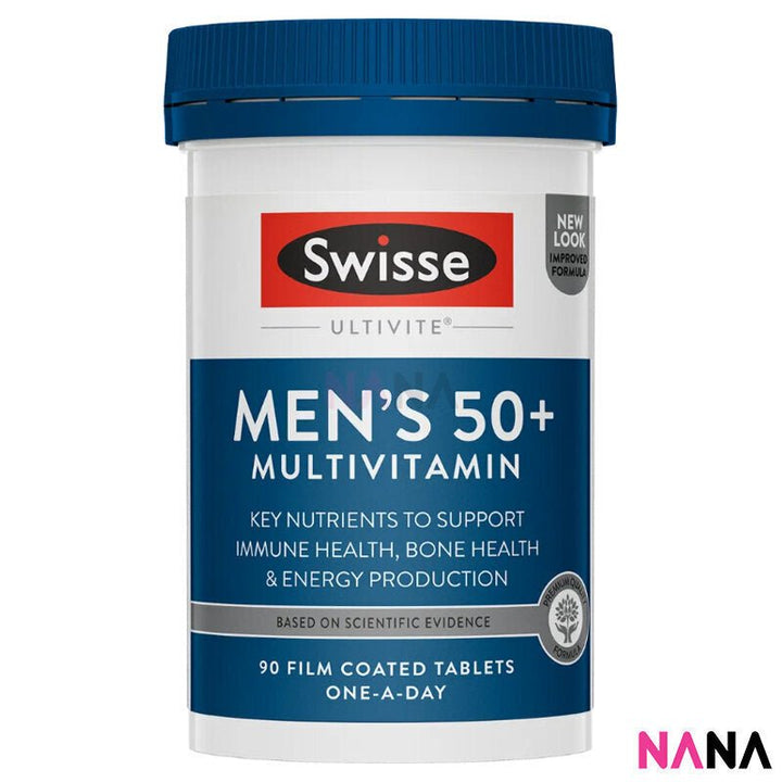Swisse Ultivite Multivitamin Couple's Pack for Men & Women 50+ (90 Tablets + 90 Tablets) - NANA MALL