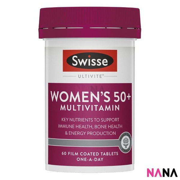 Swisse Ultivite Women's 50+ Multivitamin 60 Tablets(EXP:01 2027) - NANA MALL