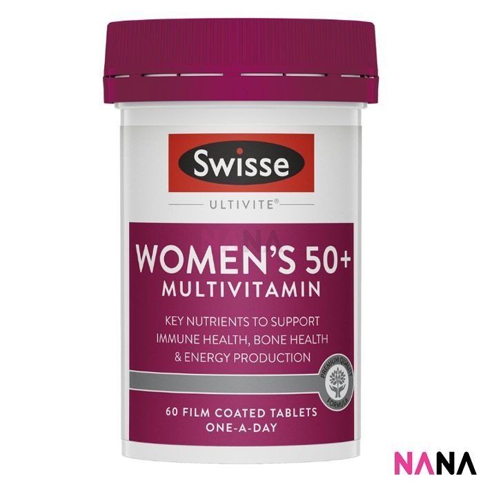 Swisse Ultivite Women's 50+ Multivitamin 60 Tablets(EXP:01 2027) - NANA MALL