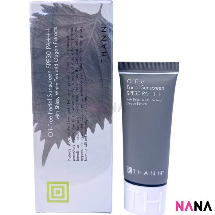 Thann Oil Free Facial Sunscreen SPF30 PA+++ With Shiso And White Tea Extracts 40g - NANA MALL