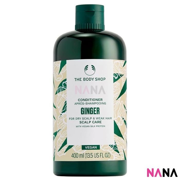 The Body Shop Ginger Anti - dandruff Shampoo Large 400ml + Ginger Scalp Care Conditioner 400ml - NANA MALL