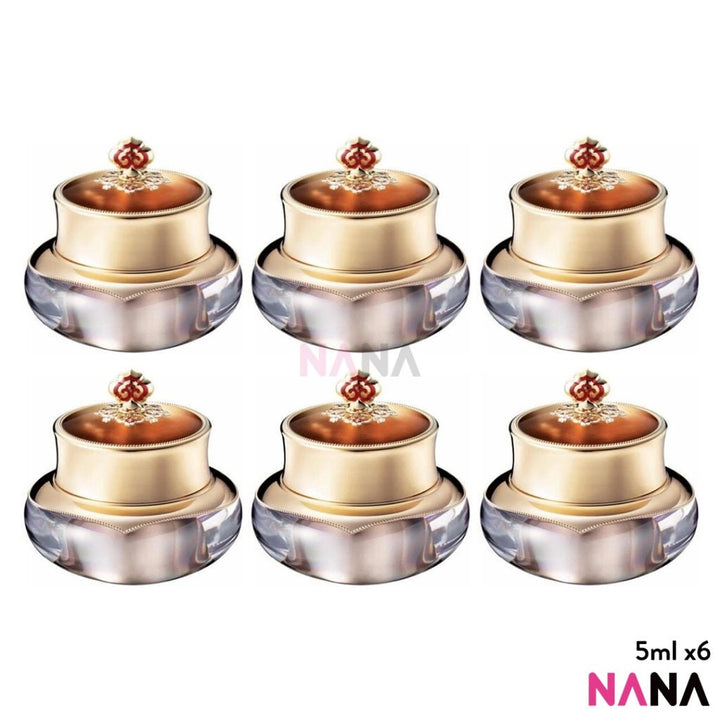 The History Of Whoo Cheongidan Radiant Regenerating Eye Cream Sample Pack (5ml x 6/4/2) - NANA MALL