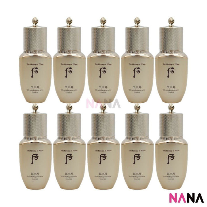The History Of Whoo Cheonyuldan Ultimate Regenerative Essence Sample Pack (8ml x 5/10) - NANA MALL