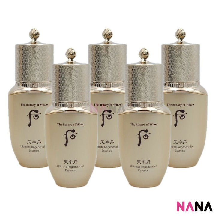 The History Of Whoo Cheonyuldan Ultimate Regenerative Essence Sample Pack (8ml x 5/10) - NANA MALL