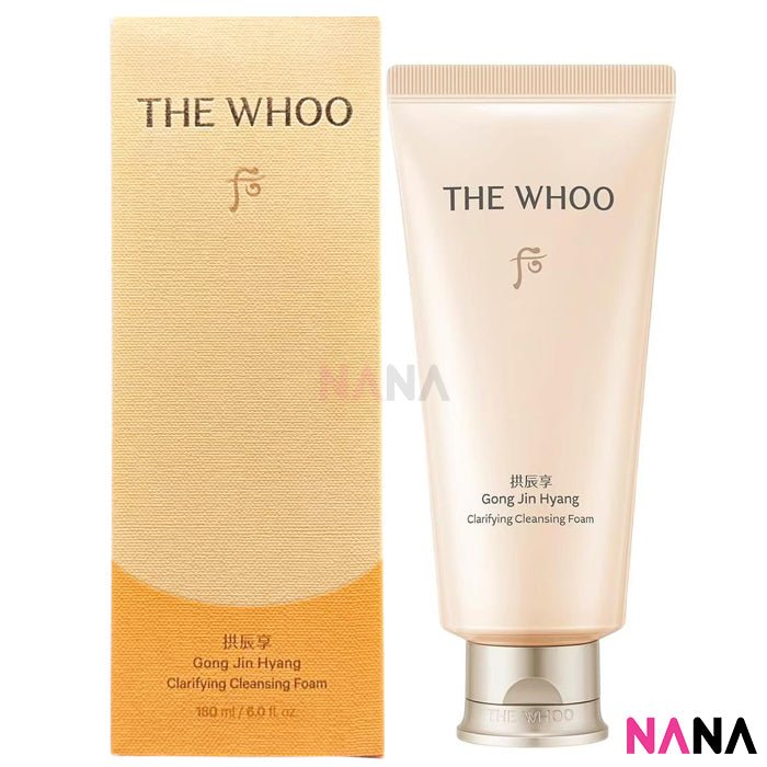 The History of Whoo Gongjinhyang Firming Clarifying Cleansing Foam 180ml - NANA MALL