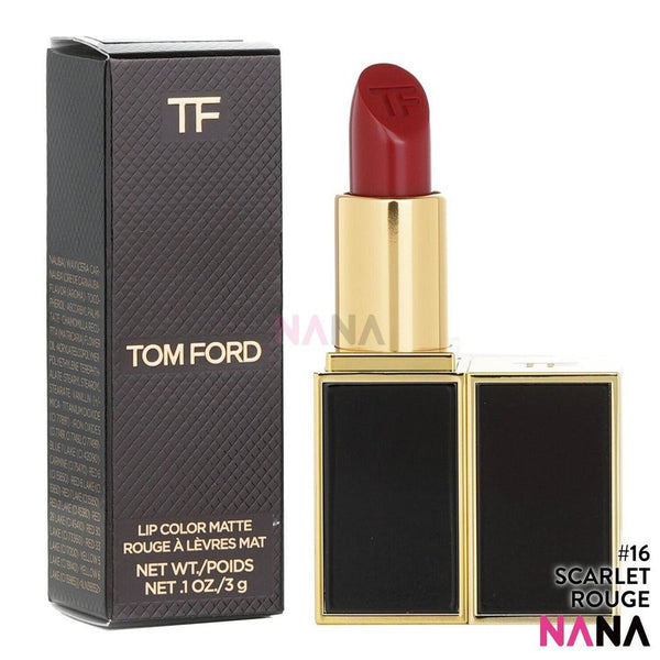 TOM FORD Lip Color Matte 16 Scarlet Rouge 3g - NANA MALL