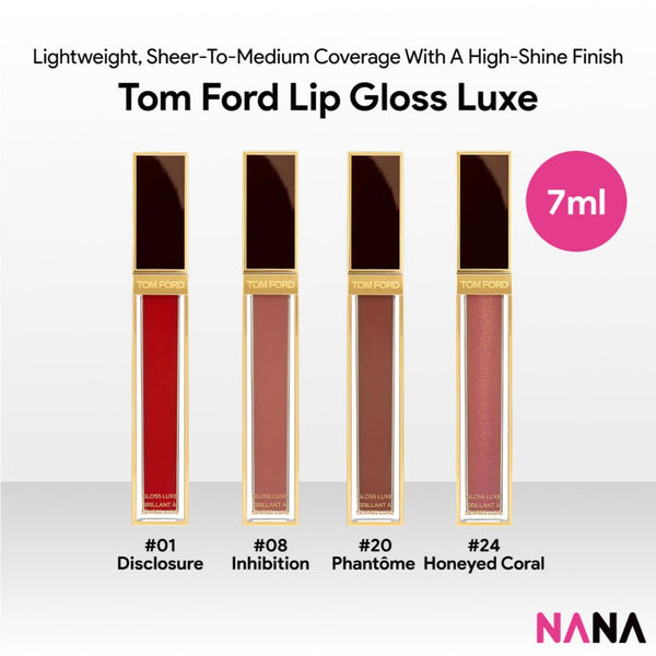 TOM FORD Lip Gloss Luxe [01, 08, 20, 24] - NANA MALL