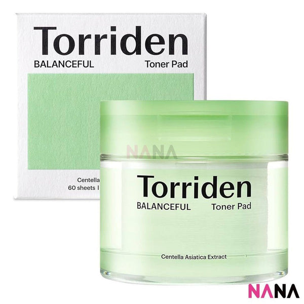 Torriden Balanceful Centella Asiatica Extract Cica Toner Pad 60sheets - NANA MALL