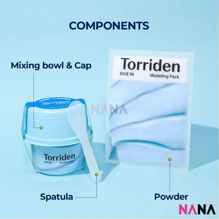 Torriden DIVE IN Low Molecular Hyaluronic Acid Modeling Pack 25g - NANA MALL