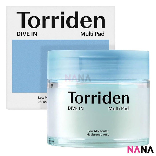 Torriden Dive In Low Molecular Hyaluronic Acid Toner Pad 80sheets - NANA MALL