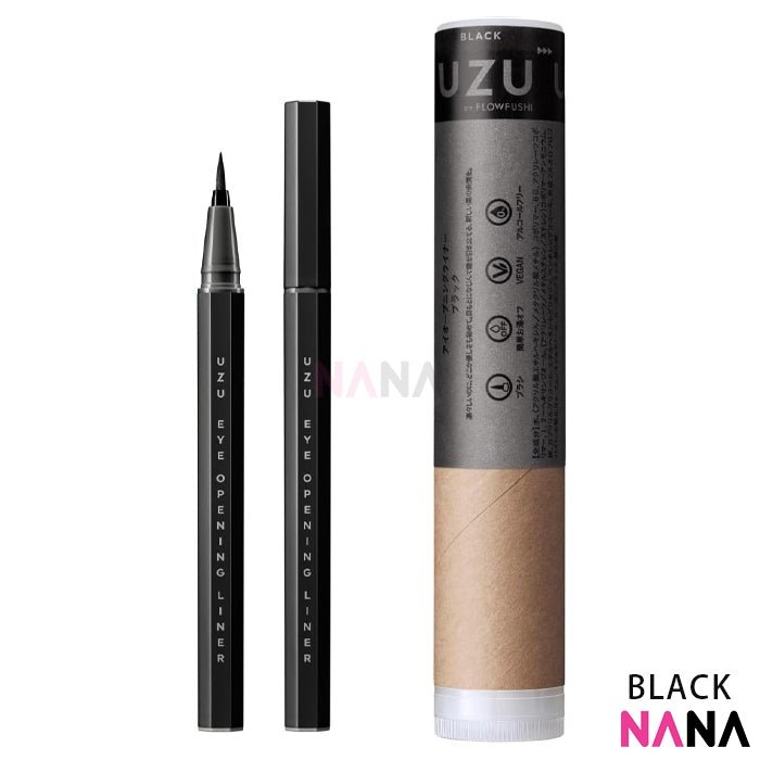 UZU By Flow Fushi Eye Opening Liner Liquid Eyeliner 0.55ml - Black - NANA MALL