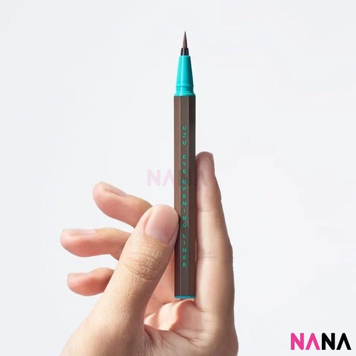 UZU By Flow Fushi Ultra Waterproof Eye Opening Liner Liquid Eyeliner 0.55ml - Brown Black - NANA MALL