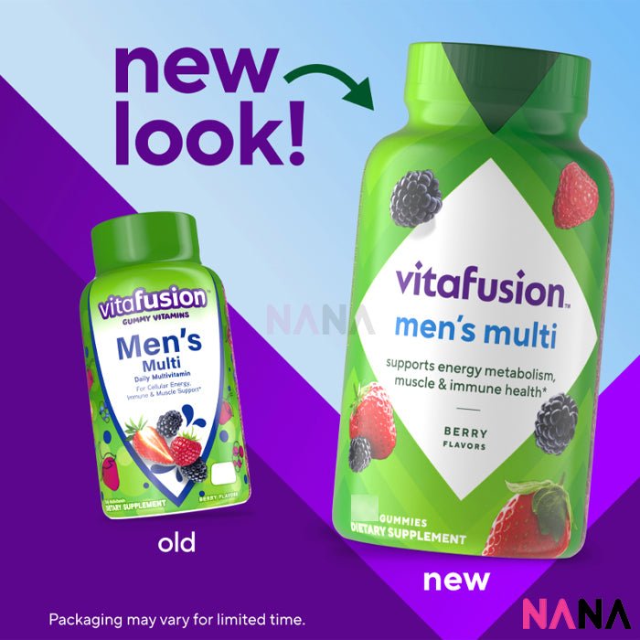 Vitafusion Men's Multivitamin Gummy 220 Gummies - NANA MALL