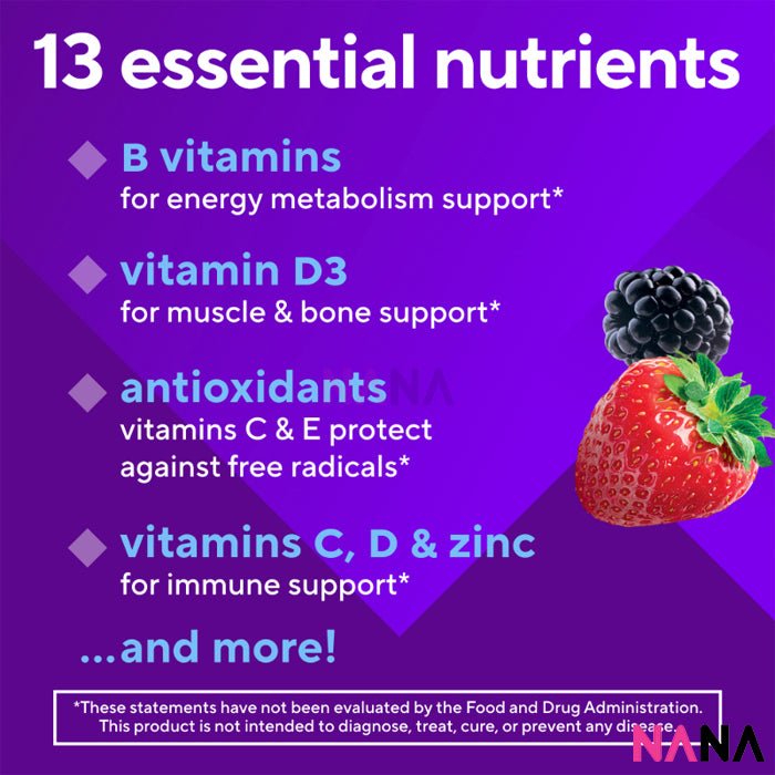 Vitafusion Men's Multivitamin Gummy 220 Gummies - NANA MALL