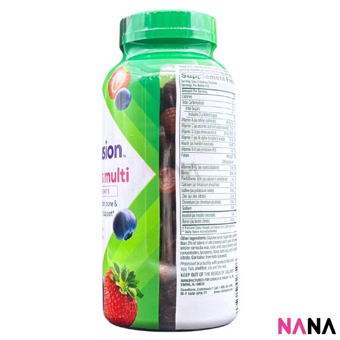 Vitafusion Women’s Multivitamin Gummy 220 Gummies - NANA MALL