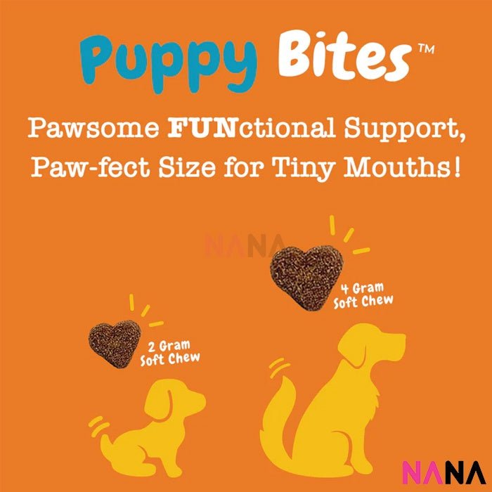 Zesty Paws Puppy 8 - in - 1 Multivitamin Bites Bites - Chicken Flavor 90 Soft Chews (EXP:04 2026) - NANA MALL