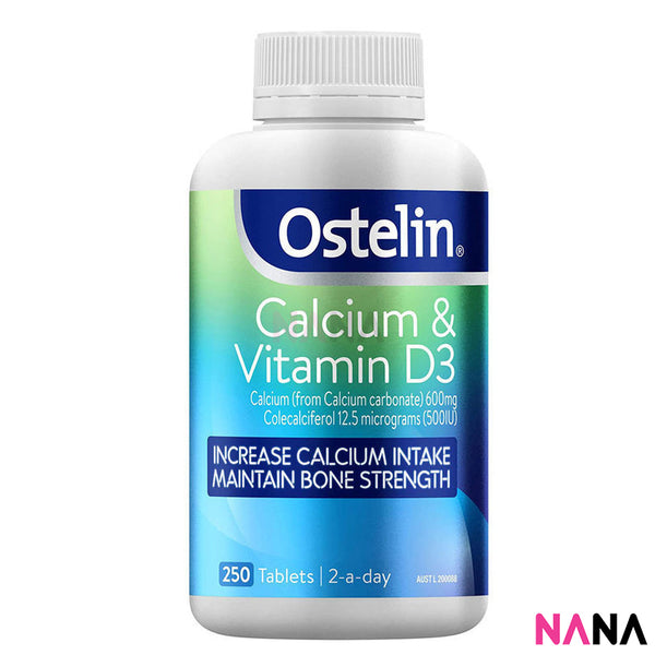 Ostelin Vitamin D Calcium 250 Tablets [New Packaging]