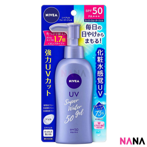 Nivea Super Water Gel Sunscreen SPF50 PA+++ 140g
