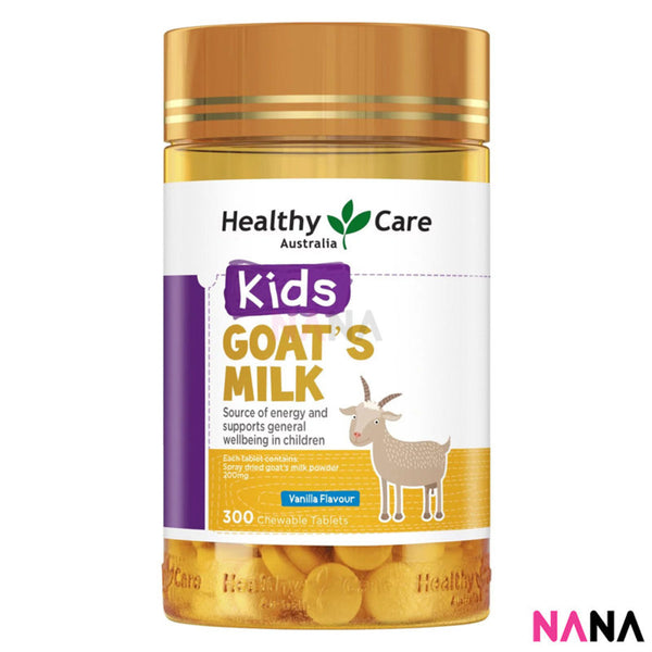 Healthy Care Goat Milk Vanilla Flavour Chewable 300 Tablets