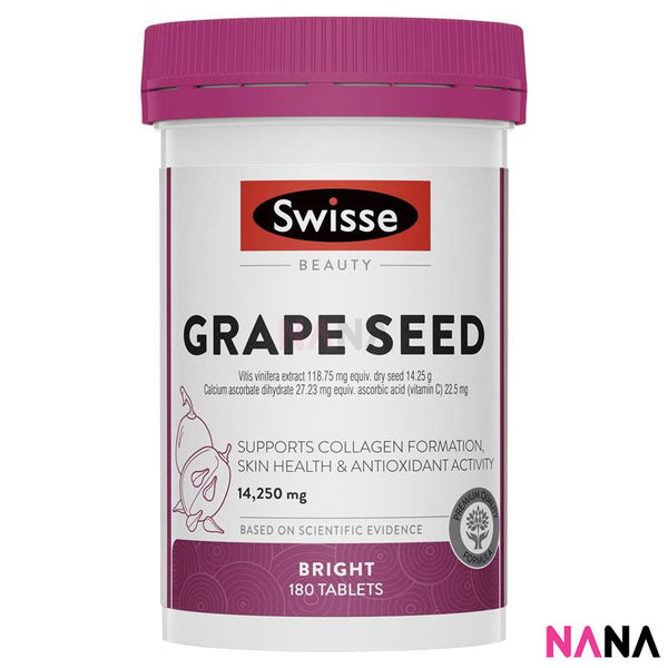 Swisse Beauty Grape Seed 14,250mg 180 Capsules