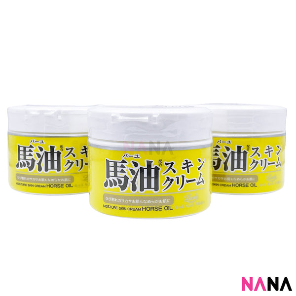 Loshi Horse Oil Moisture Skin Cream 220g x 3pcs