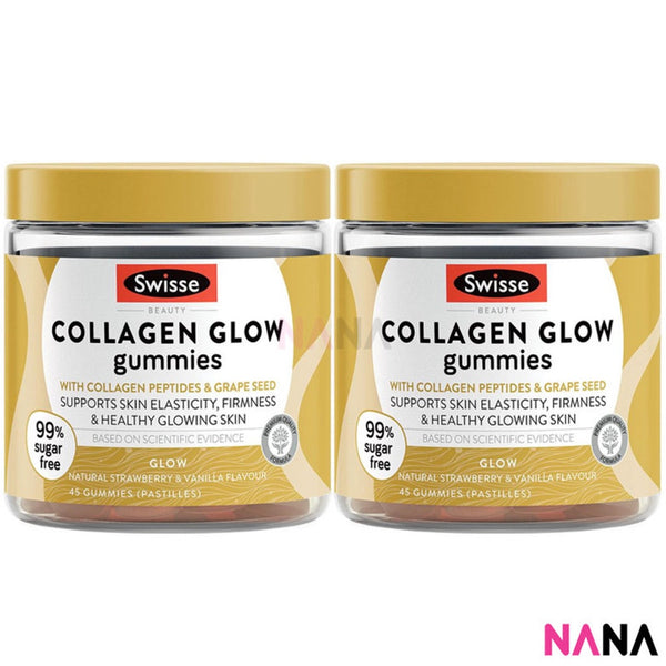 Swisse Beauty Collagen Glow Gummies 45 Gummies x 2