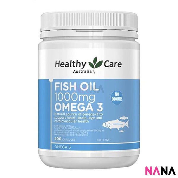 Healthy Care Fish Oil 1000mg Omega 3 400 Capsules