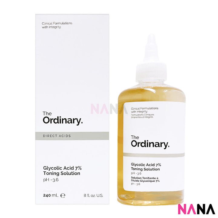 The Ordinary - Glycolic Acid 7% Toning Solution - 240ml – Bagallery