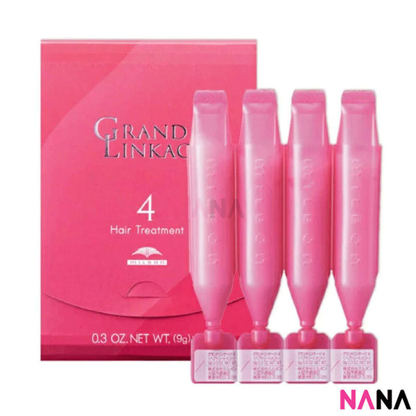 Milbon Grand Linkao Hair Treatment - 4 (9g x 4pcs) [For Fine Hair]