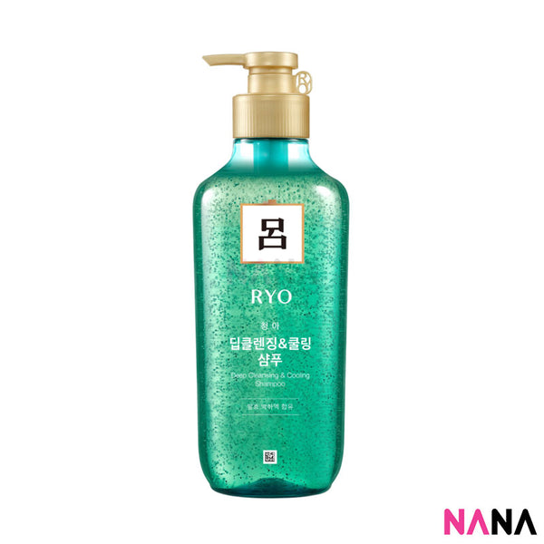 RYO Deep Cleansing & Cooling Shampoo 550ml - Green