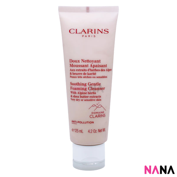 Clarins Soothing Gentle Foaming Cleanser (Very Dry or Sensitive Skin) 125ml