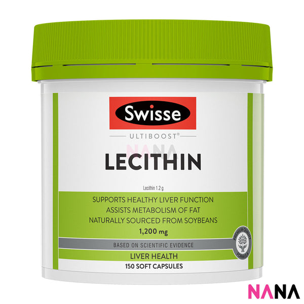 Swisse Ultiboost Lecithin 1200mg 150 Capsules