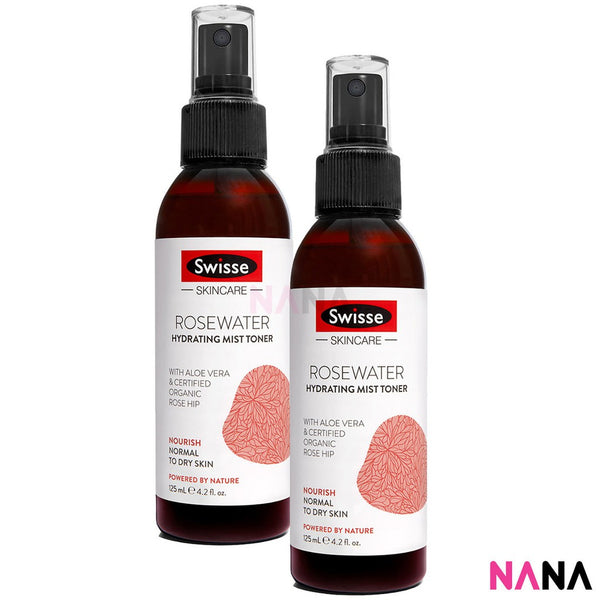 Swisse Rosewater Balancing Mist Toner 125ml x2