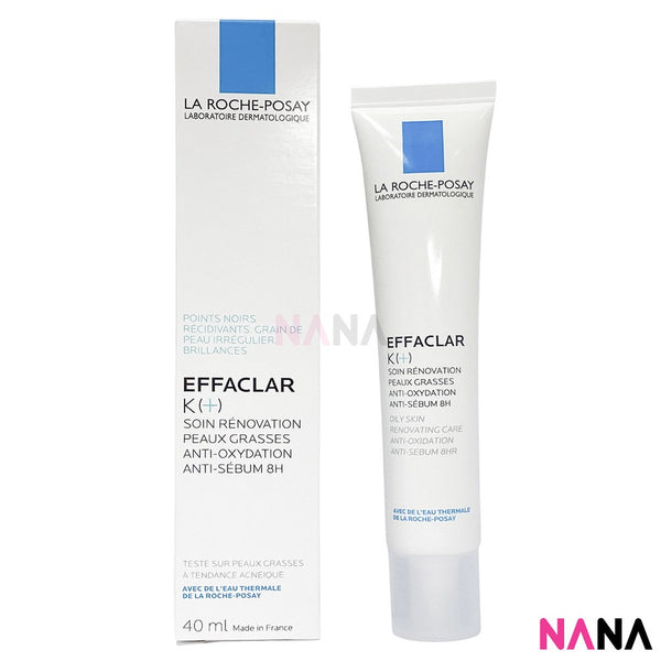 La Roche-Posay Effaclar K (+) Anti-Oxidation Anti-Sebum 8HR Daily Moisturiser 40ml (New Packaging)