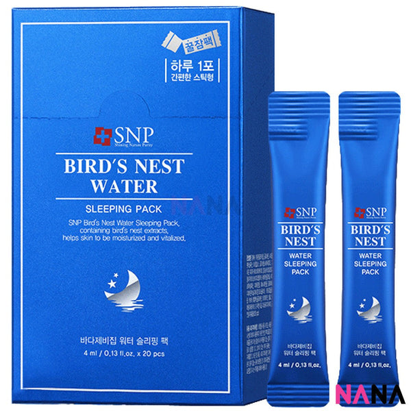 SNP Bird's Nest Water Sleeping Pack 4ml x 20pcs