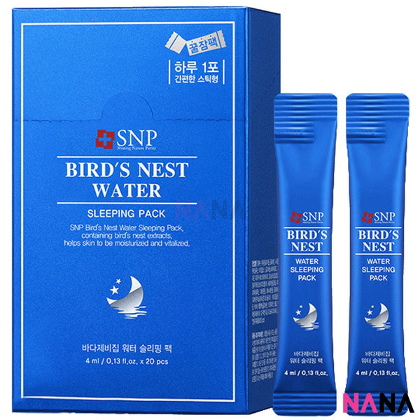 SNP Bird's Nest Water Sleeping Pack 4ml x 20pcs