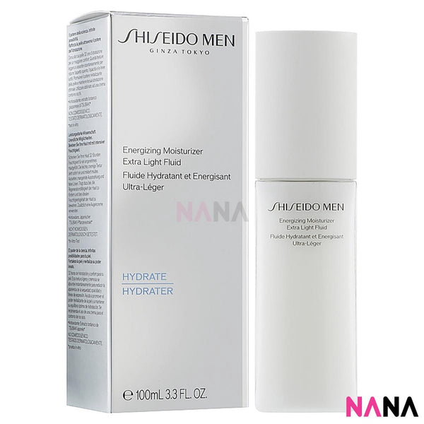 Shiseido Men Energizing Moisturizer Extra Light Fluid 100ml