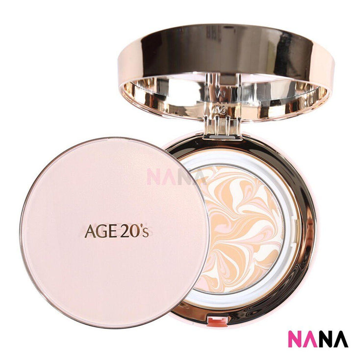 Age20's Signature Essence Cover Pact [White/ Pink/ Black] (#13, 21, 23) Face Age20's 
