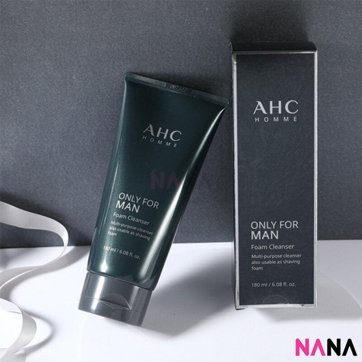 AHC HOMME Only For Man Foam Cleanser 180ml - NANA MALL