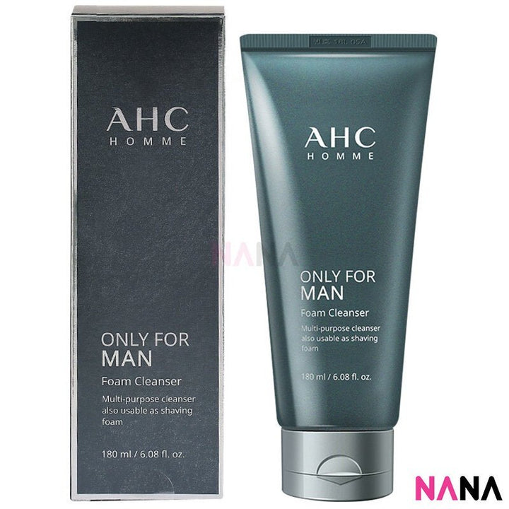 AHC HOMME Only For Man Foam Cleanser 180ml - NANA MALL