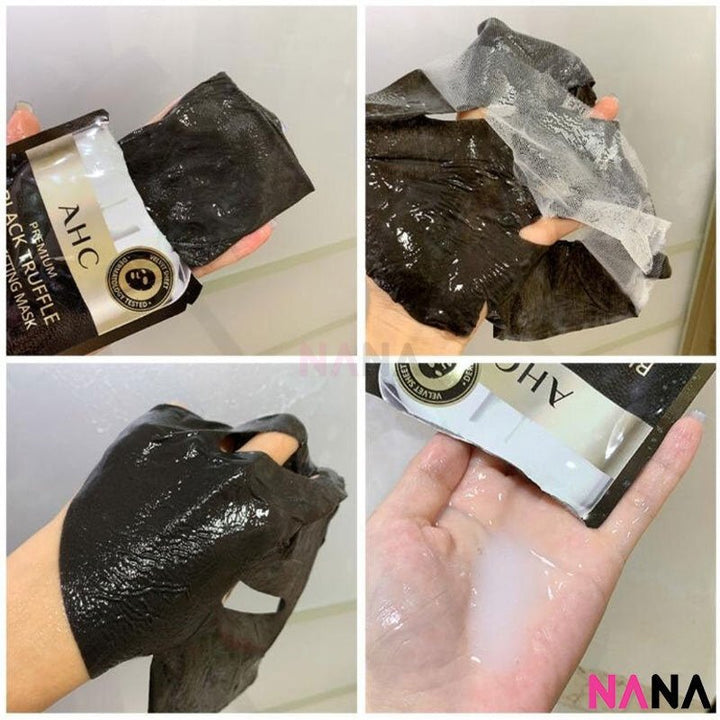 AHC Premium Black Truffle Velvet Lifting Mask 5pcs/box - NANA MALL