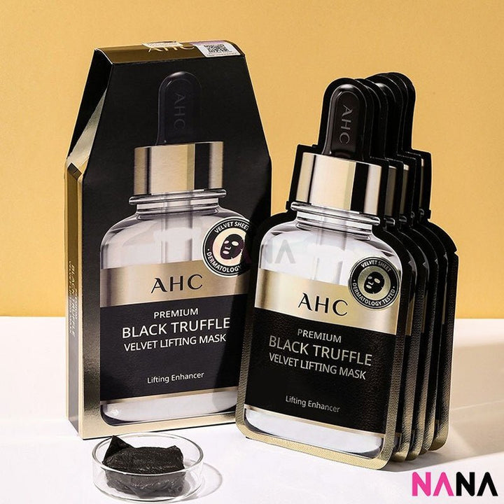 AHC Premium Black Truffle Velvet Lifting Mask 5pcs/box - NANA MALL