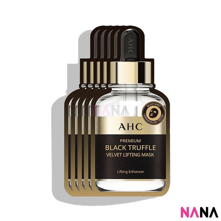 AHC Premium Black Truffle Velvet Lifting Mask 5pcs/box - NANA MALL