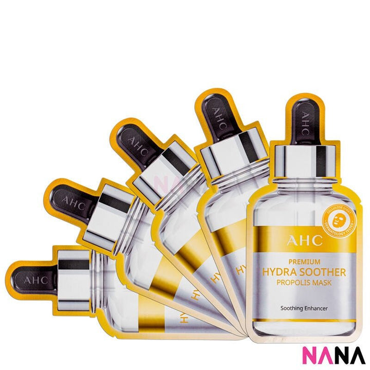 AHC Premium Hydra Soother Propolis Mask 5pcs/box - NANA MALL