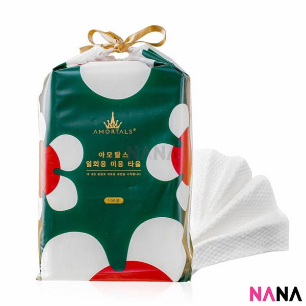 AMORTALS Disposable Cleaning Face Towel (100pcs) - NANA MALL