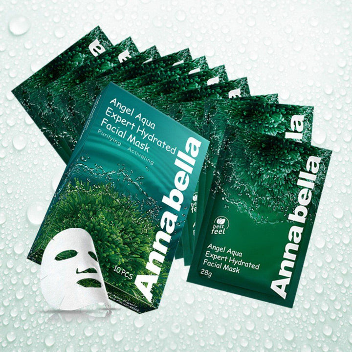 Annabella Angel Aqua Expert Hydrated Facial Mask (10 Sheets) - NANA MALL
