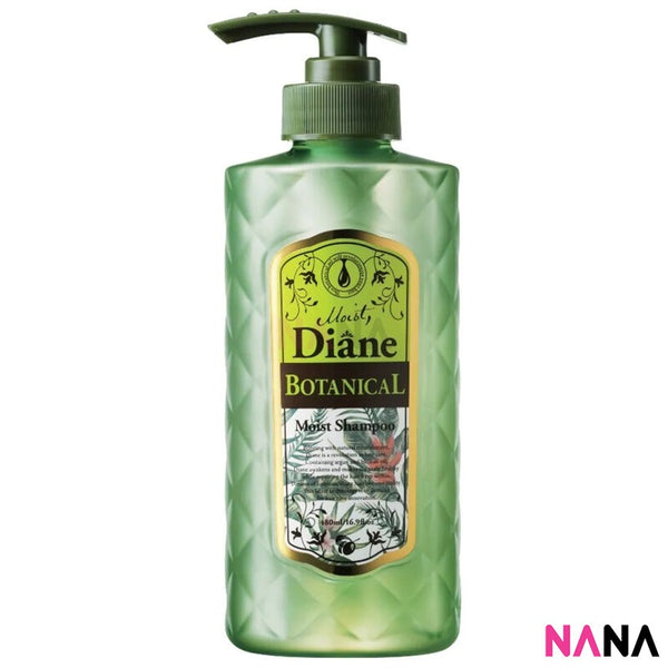 Diane Moist Diane Botanical Moist Shampoo (Nonsilicon) 480ml - Green
